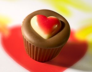Praline Cup with Heart